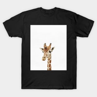 Baby Giraffe, Nursery, Animal, Kids room, Modern art, Wall decor T-Shirt